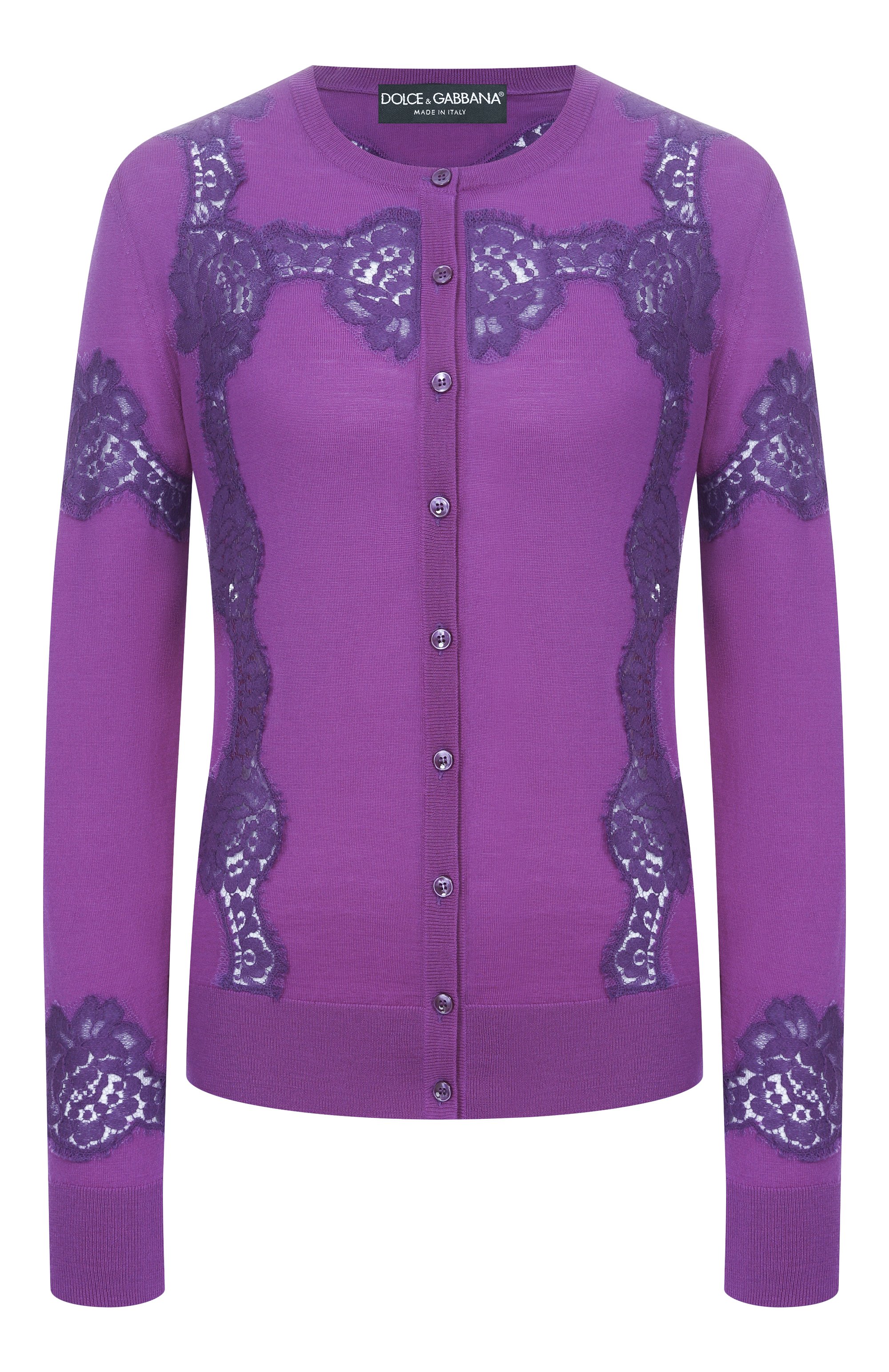 Кардиган из шер�сти и хлопка DOLCE & GABBANA, арт. FXV05T/JDVCS, фото 1