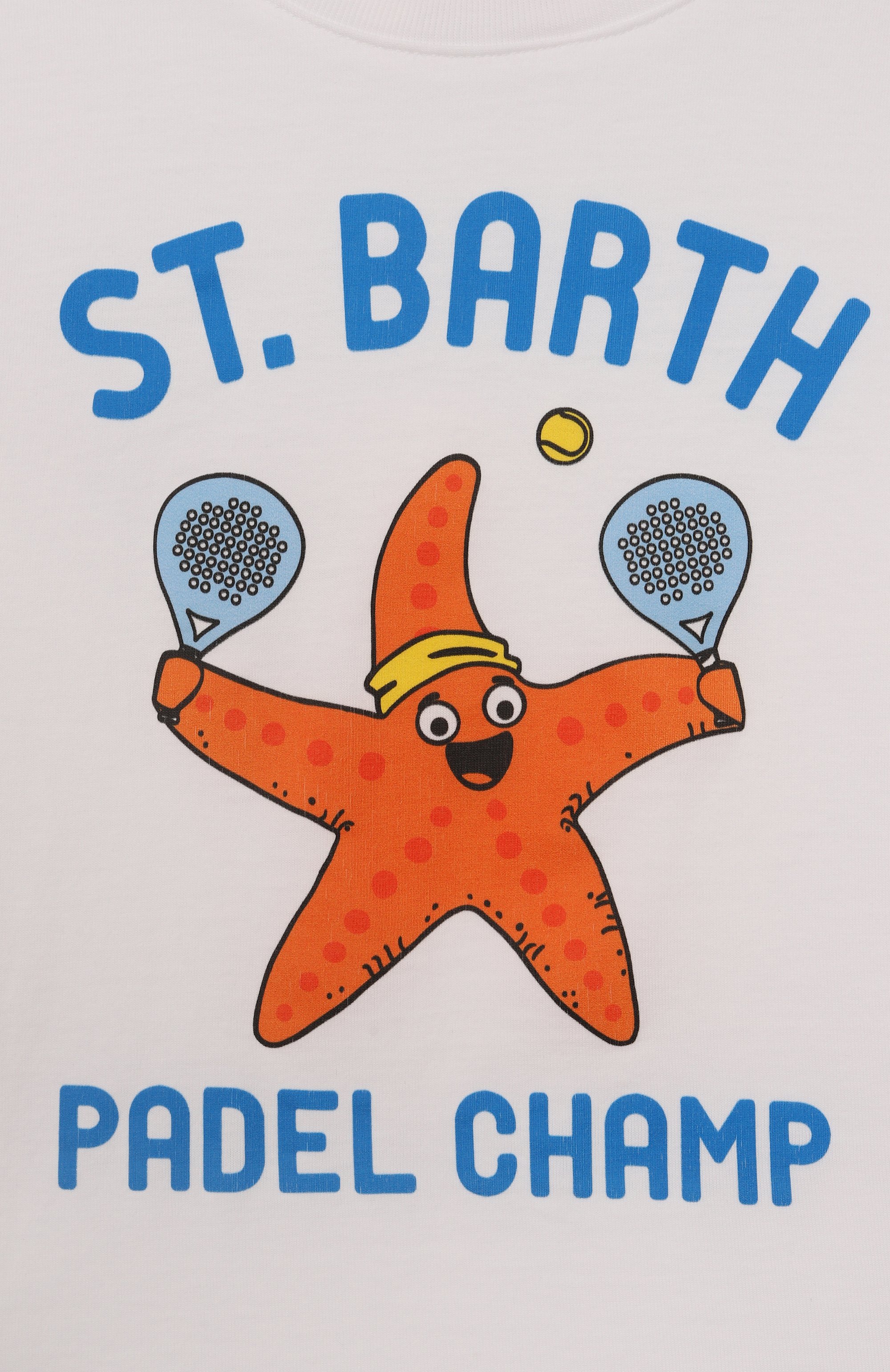 Хлопковая футболка MC2 SAINT BARTH, арт. STBK TSHIRT B0Y/TSH0001/02193F, фото 3