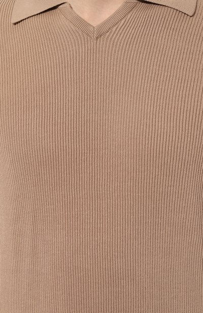 Хлопковое поло BRUNELLO CUCINELLI, арт. M2900B2020, фото 5