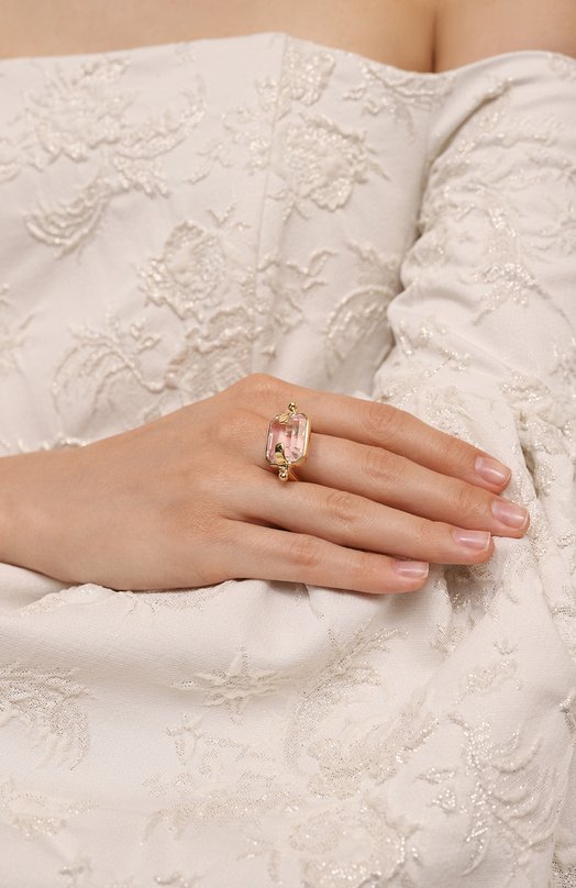 Кольцо Crystalline Jewellery 654P Розовый  654P Фото 2