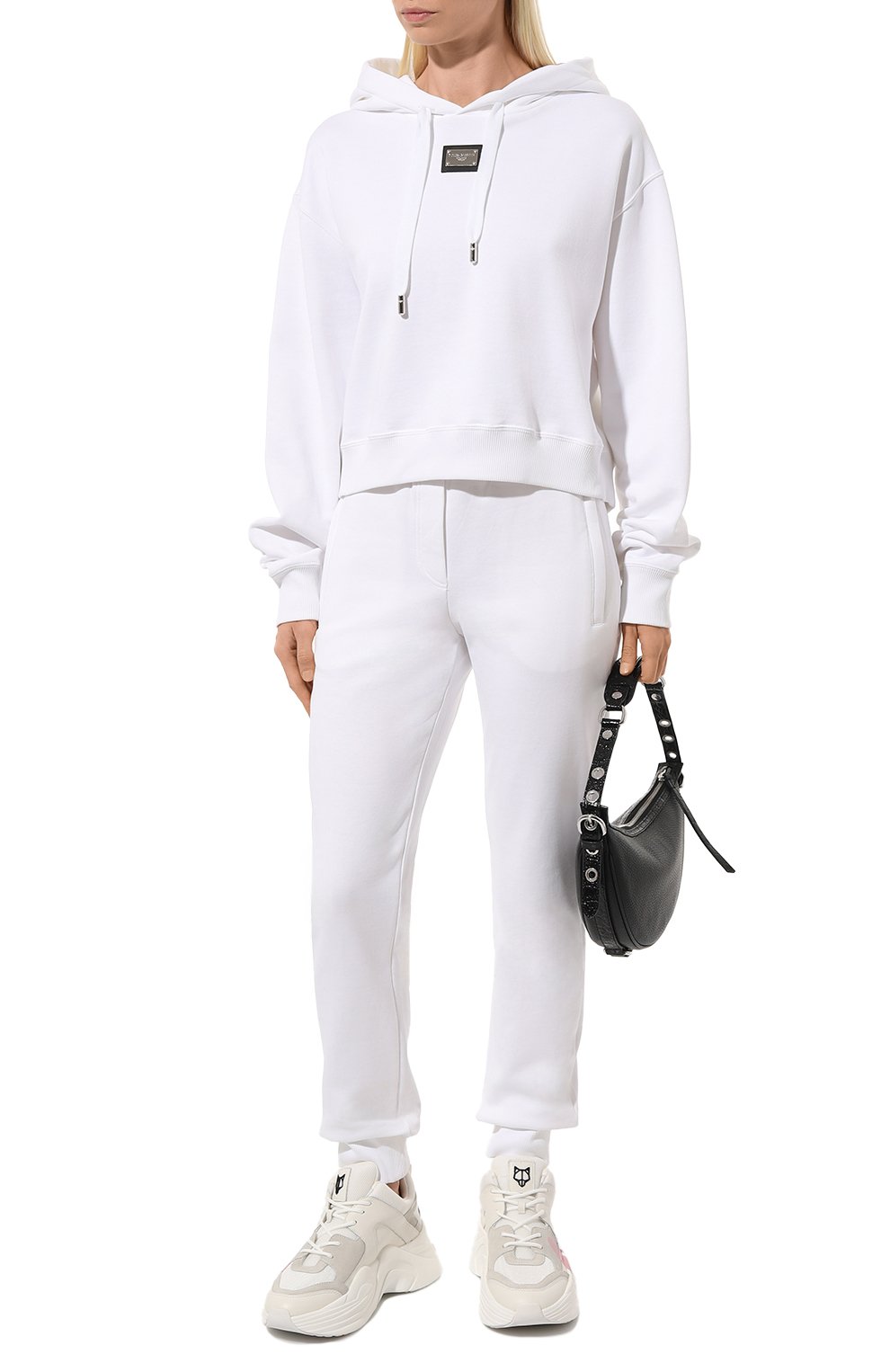 Хлопковые джоггеры DOLCE & GABBANA, арт. FTC2KT/FU7DU, фото 2