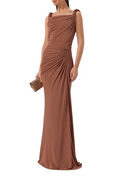 Платье из вискозы ELIE SAAB, арт. D1150NS26/JF009, фото 2