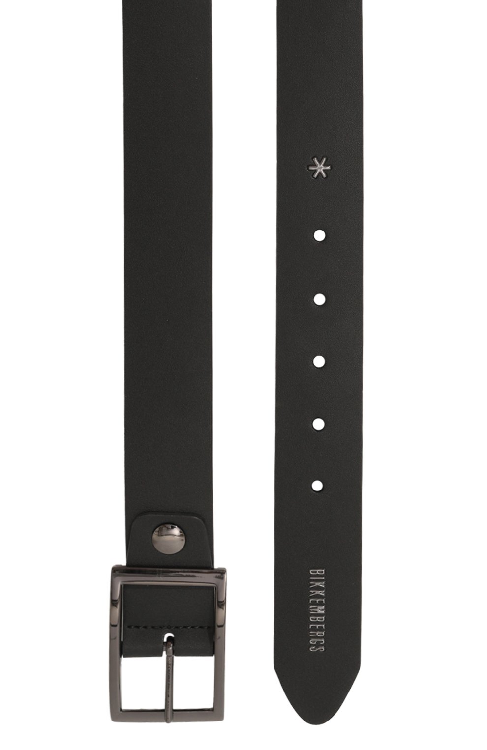 Кожаный ремень DIRK BIKKEMBERGS черного цвета по цене 8580 руб., арт. BKCU00448M, фото 3 Кожаный ремень DIRK BIKKEMBERGS, арт. BKCU00448M, фото 3