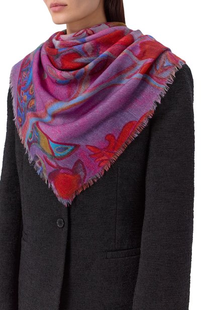 Шаль армения из кашемира и шерсти GOURJI, арт. 91121455/5571117, фото 2