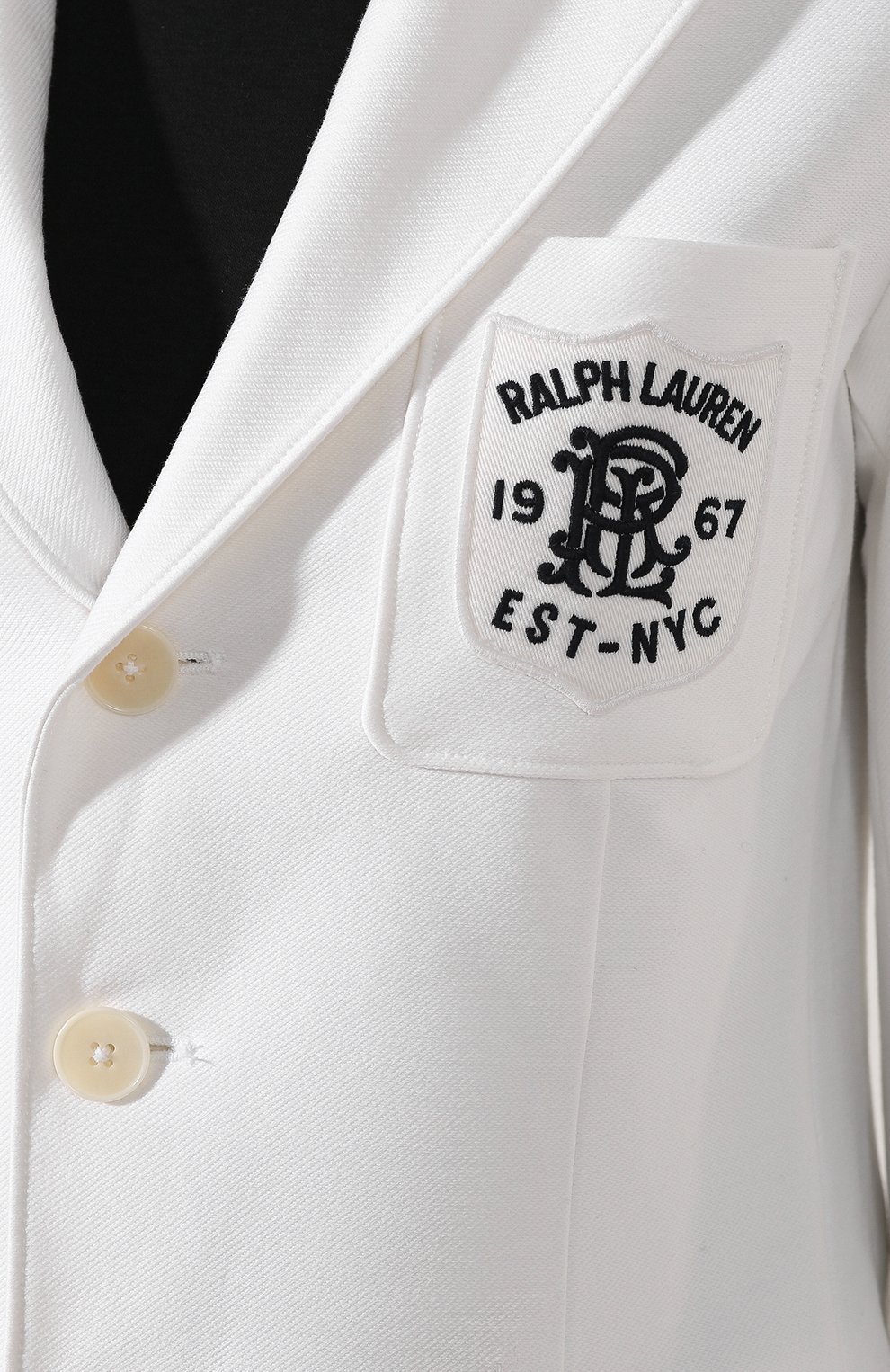 Хлопковый жакет POLO RALPH LAUREN, арт. 211783913, фото 5