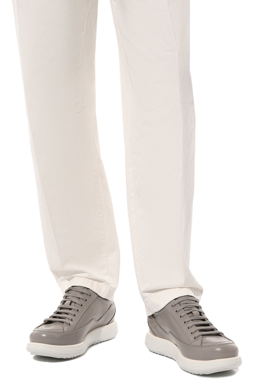Кожаные кроссовки GIORGIO ARMANI, арт. X2C669/XF294, фото 3
