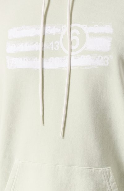 Хлопковое худи MM6, арт. SH2GU0020/M25004, фото 5