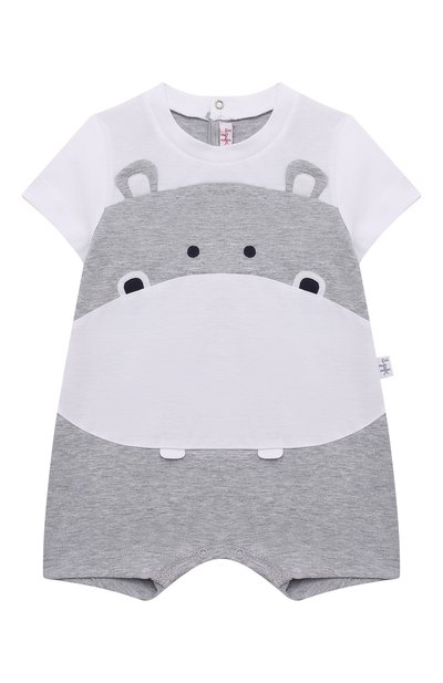 Хлопковый комбинезон IL GUFO, арт. P22T0246M0014/3M-9M, фото 1