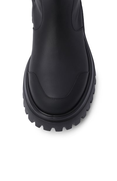 Кожаные сапоги DOLCE & GABBANA, арт. D11436/A3M46_002, фото 4