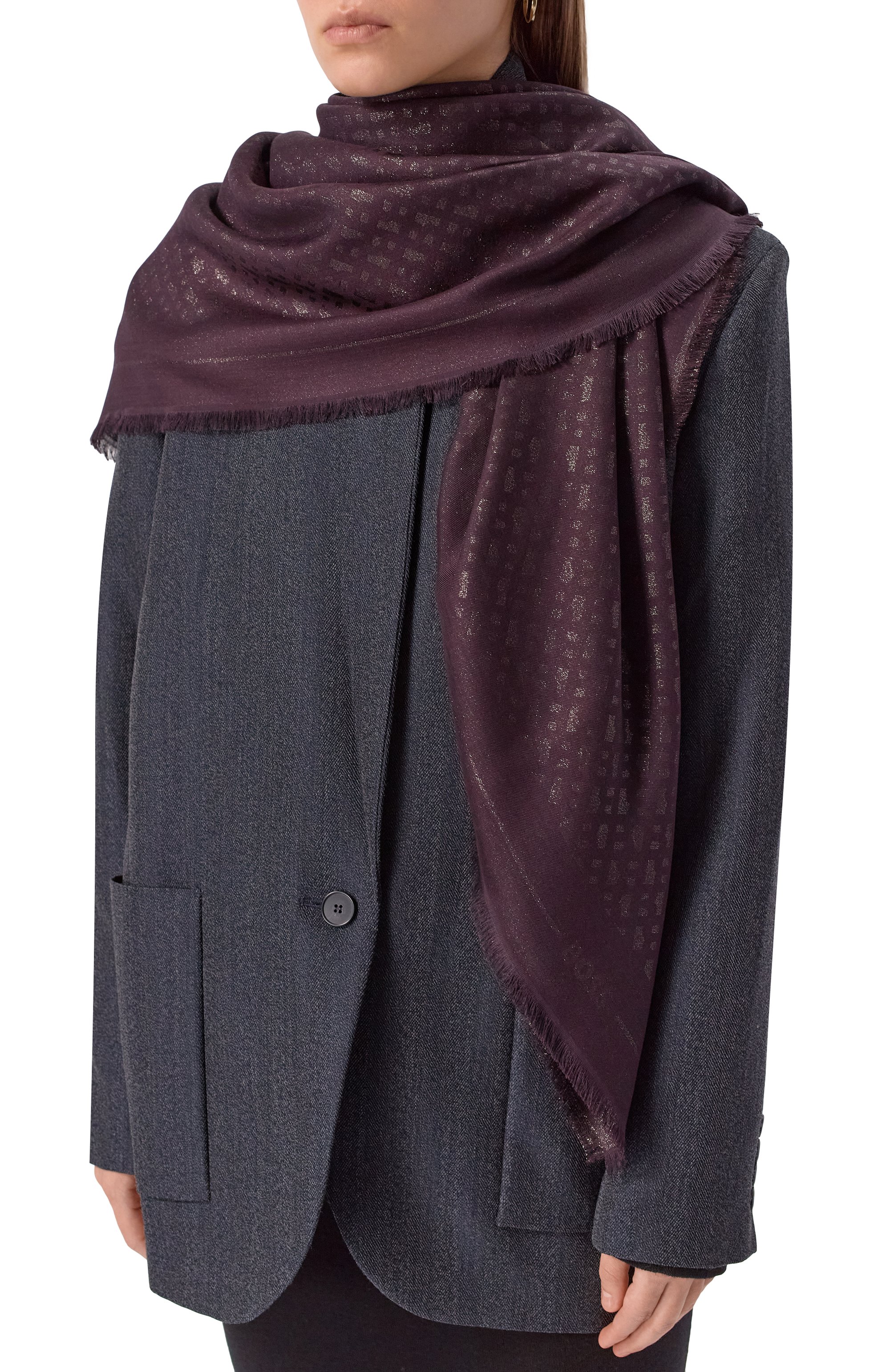 Шаль BOSS, арт. 50551689, фото 2