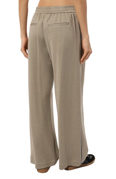 Брюки из хлопка и шелка BRUNELLO CUCINELLI, арт. MD828SM689, фото 4