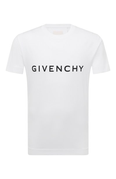 Мужская хлопковая футболка GIVENCHY, арт. BM716G3YAC