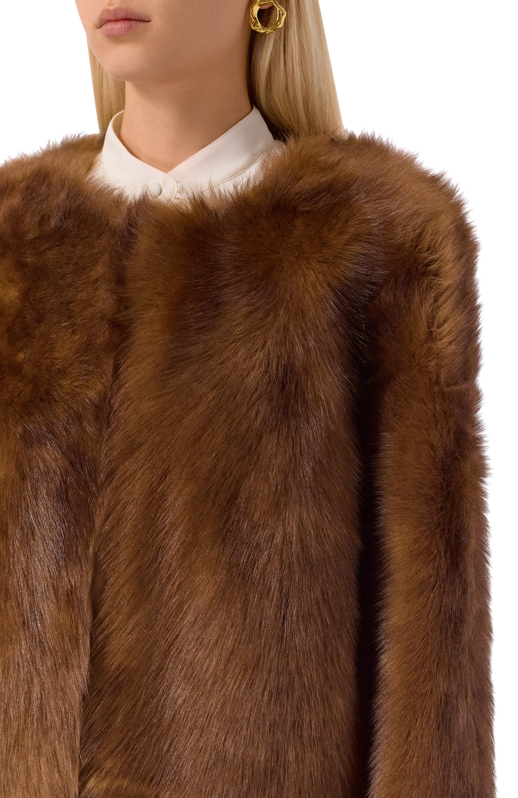 Шуба из овчины ZIMMERMANN, арт. 6091JF251, фото 5