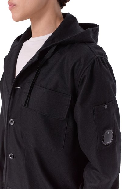 Шерстяная рубашка C.P. COMPANY, арт. 19CM0S272A110498A, фото 5