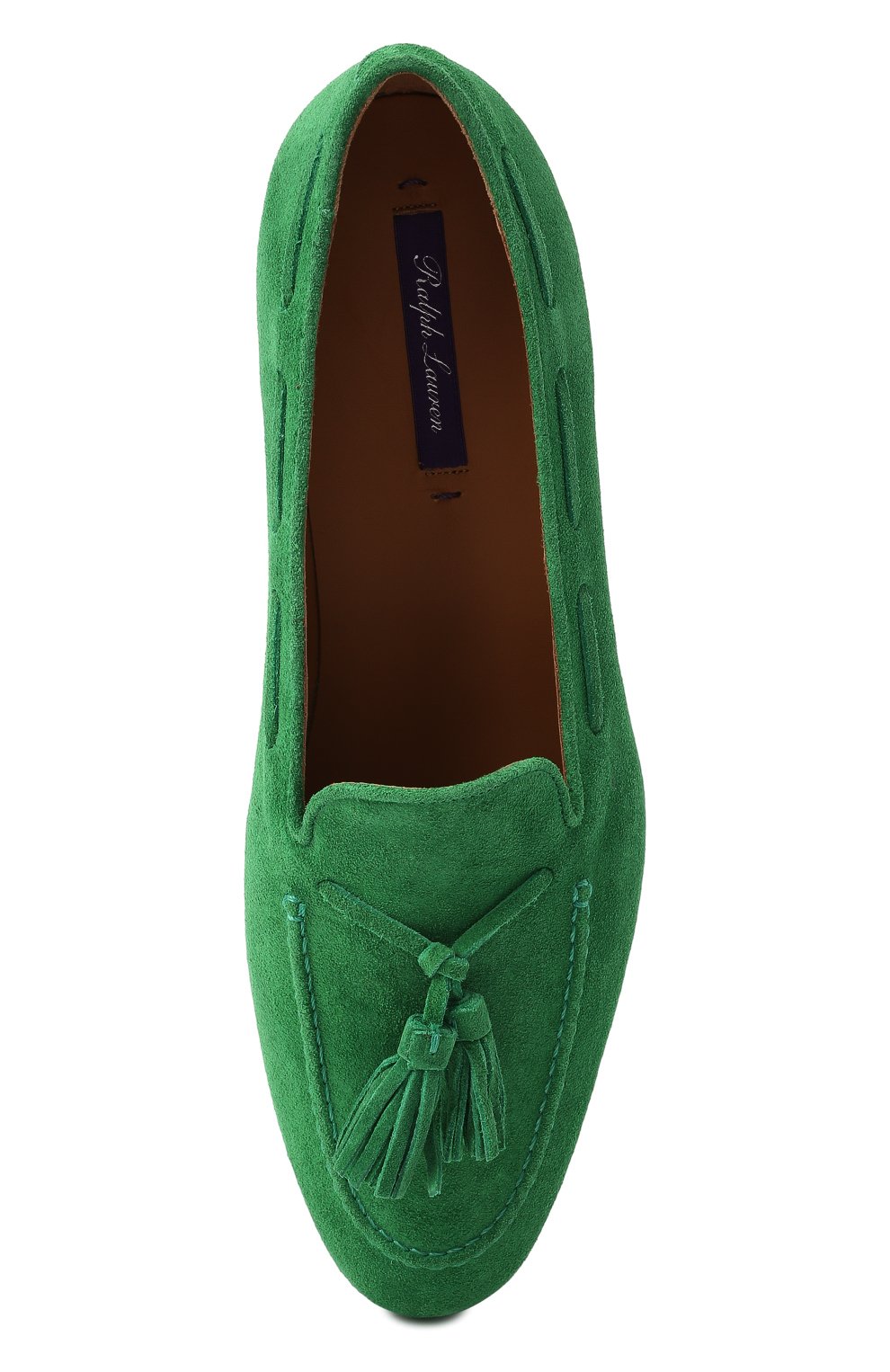 Замшевые лоферы RALPH LAUREN, арт. 800870589, фото 6