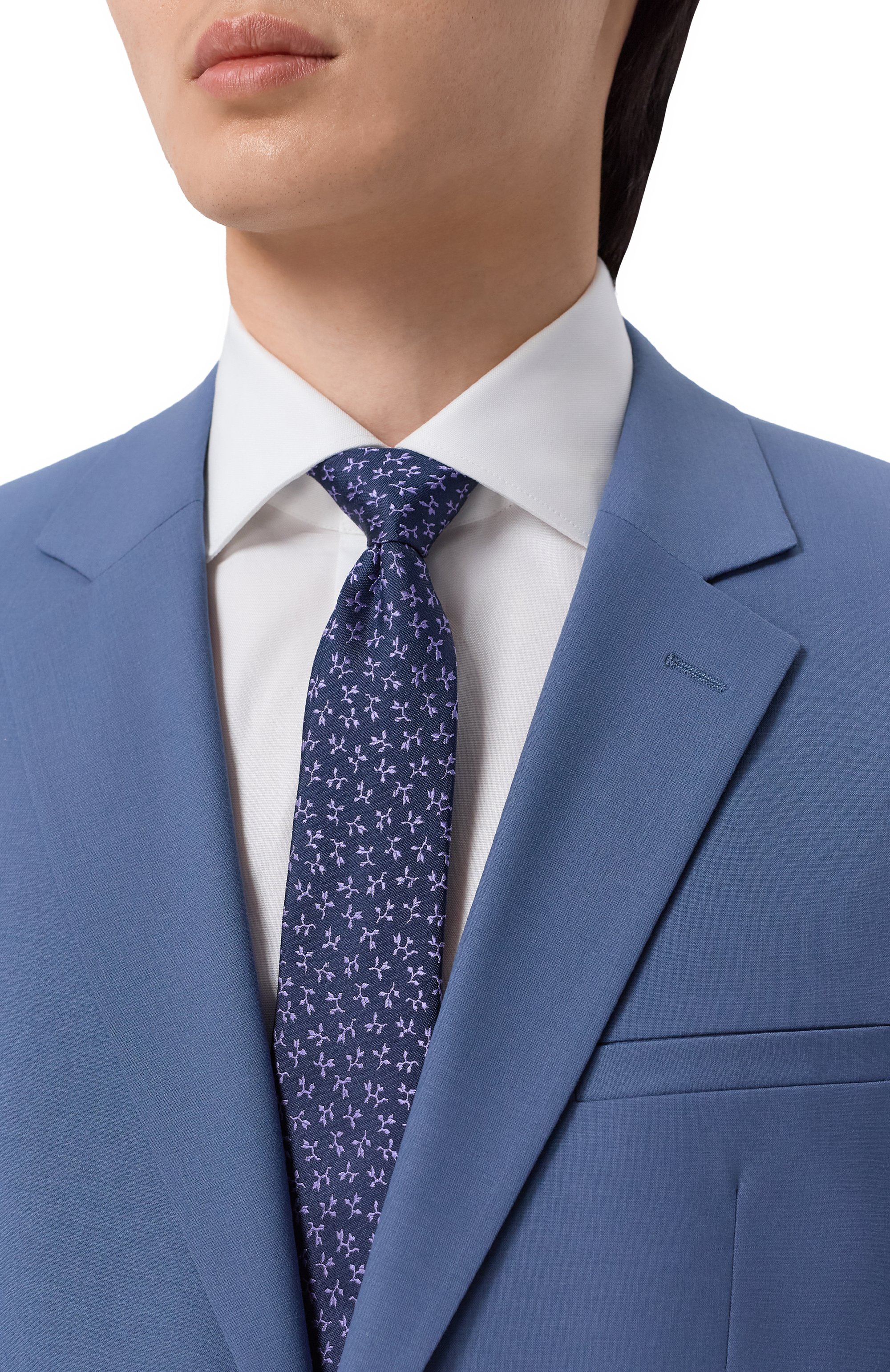 Шелковый галстук CANALI, арт. 18/HJ04510, фото 2