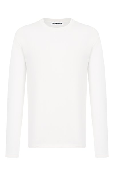 Мужская хлопковый лонгслив JIL SANDER, арт. J22GC0188/J46219