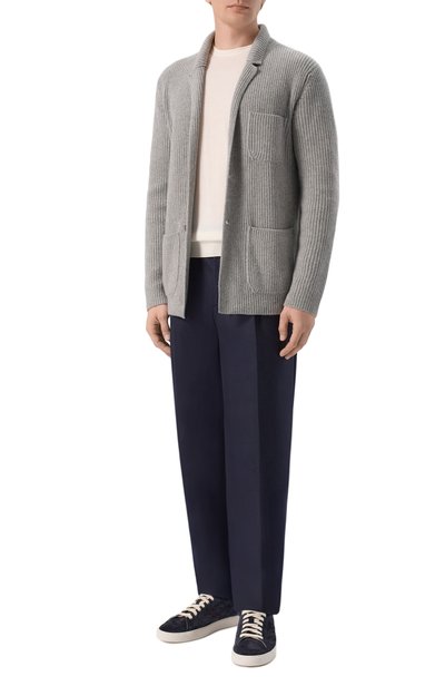 Шерстяные брюки BRUNELLO CUCINELLI, арт. M038PE1450, фото 2
