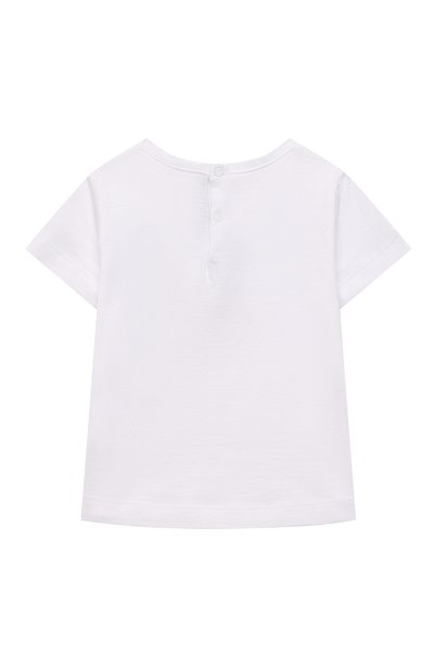 Комплект из футболки и шорт IL GUFO розового цвета по цене 10550 руб., арт. P22DP382C4083/3M-9M, фото 3 Комплект из футболки и шорт IL GUFO, арт. P22DP382C4083/3M-9M, фото 3