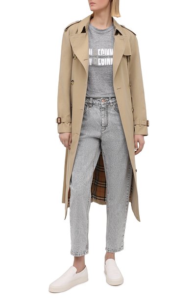 Футболка из льна и шелка BRUNELLO CUCINELLI, арт. MH985BS220, фото 2