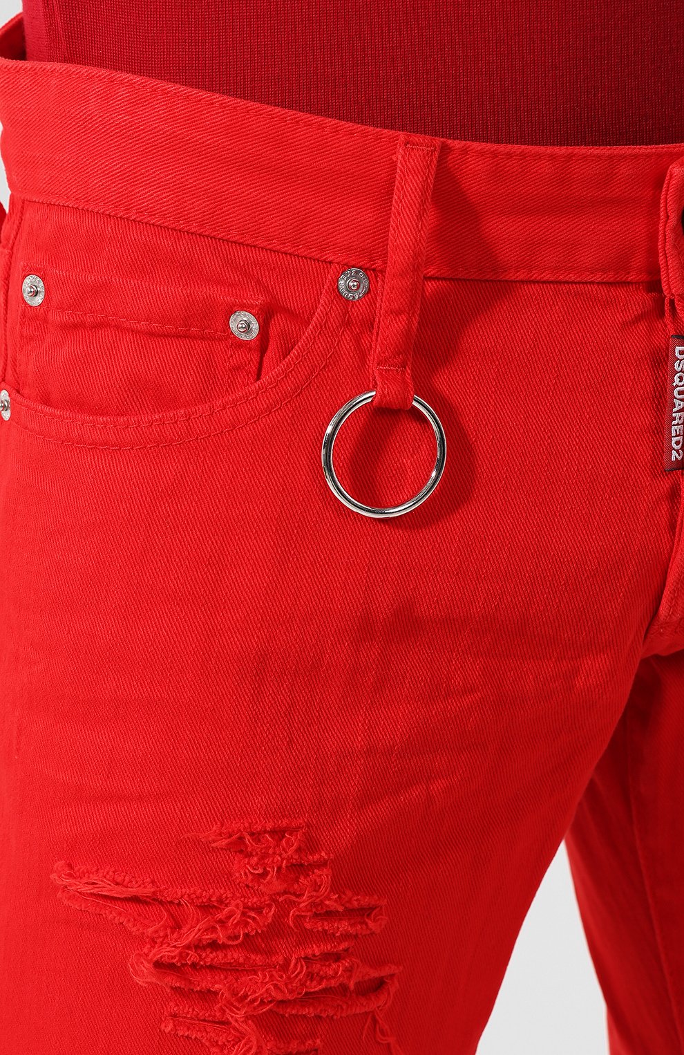 Джинсы прямого кроя DSQUARED2, арт. S74LB0494/STN833, фото 5