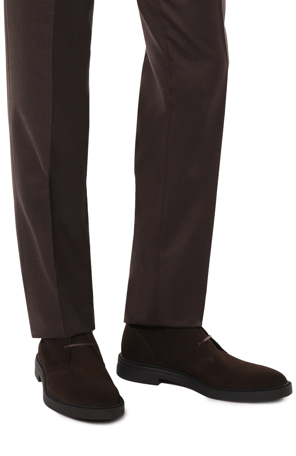 Замшевые ботинки BOSS, арт. 50500234, фото 3