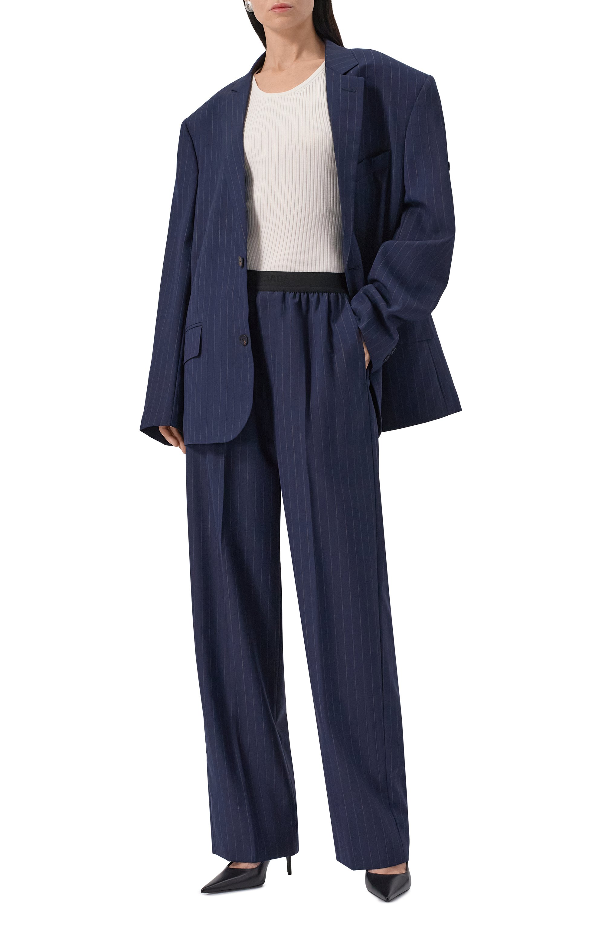 Шерстяные брюки BALENCIAGA, арт. 790887/TST24, фото 2