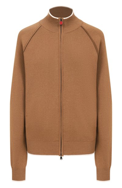 Женский кардиган  из шерсти и кашемира KITON, арт. DMKX002K0545H02