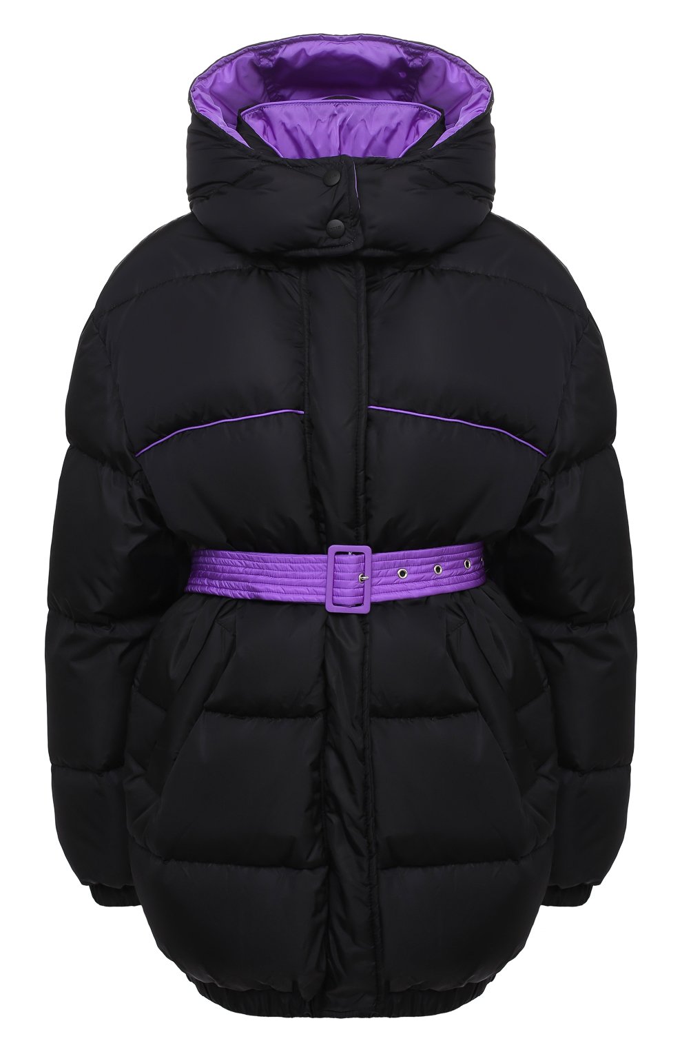 Пуховик MSGM черного цвета по цене 88350 руб., арт. 2941MDH04D 207655, фото 1 Пуховик MSGM, арт. 2941MDH04D 207655, фото 1
