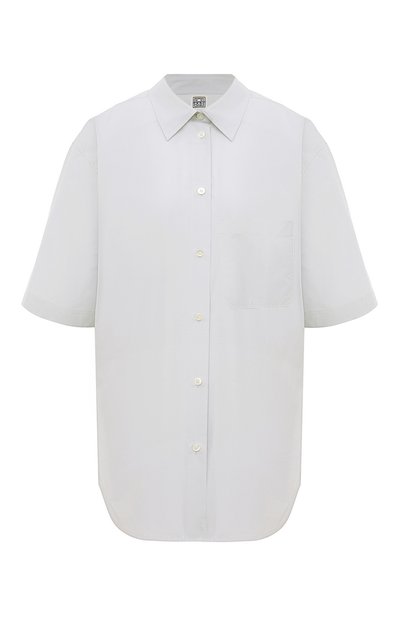 Женская хлопковая рубашка TOTEME, арт. 242-WRT1438-FB0119