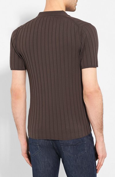 Хлопковое поло  DANIELE FIESOLI, арт. DF 0317, фото 4