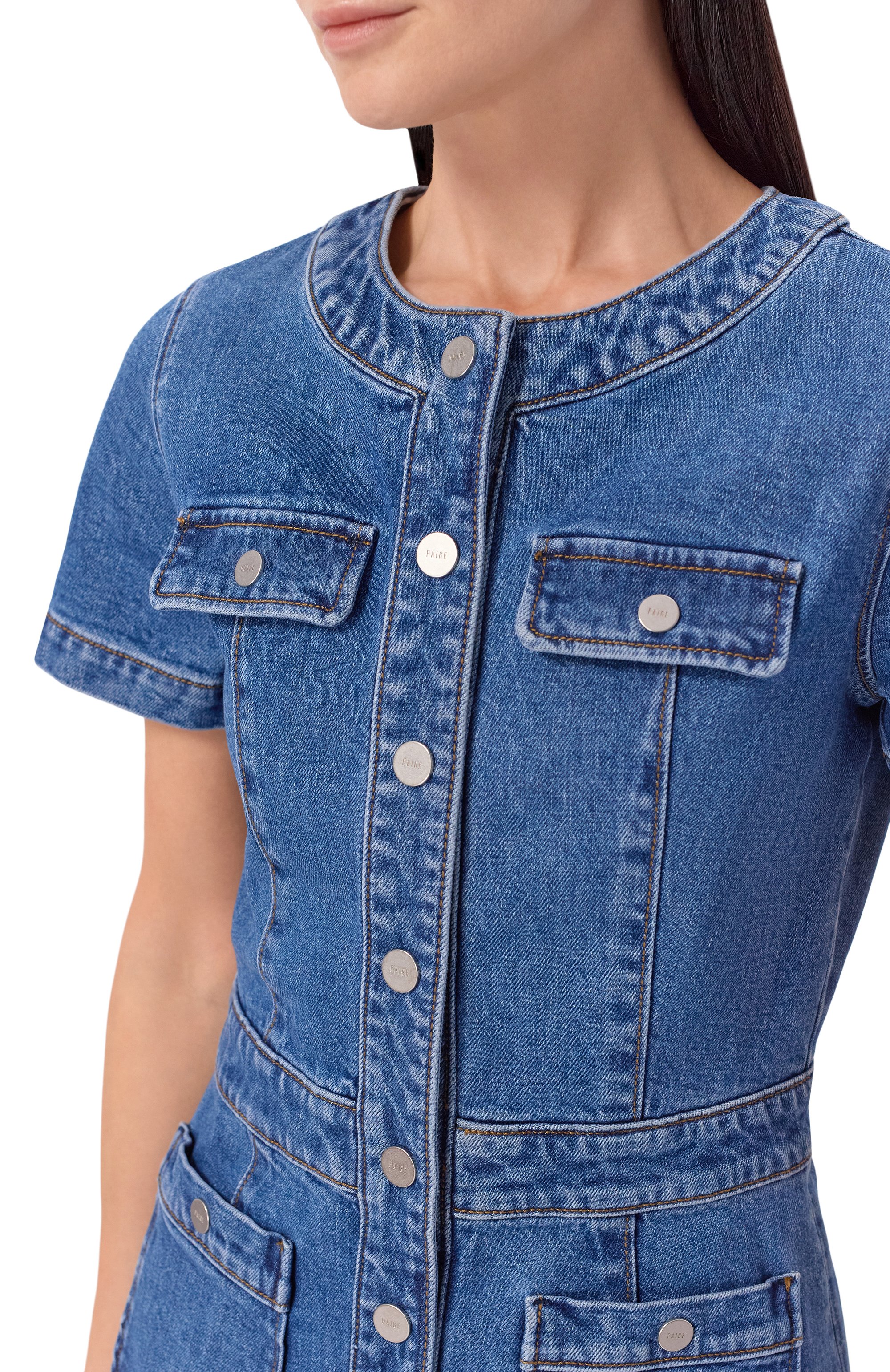 Джинсовое платье PAIGE, арт. 1K33635-C913, фото 4