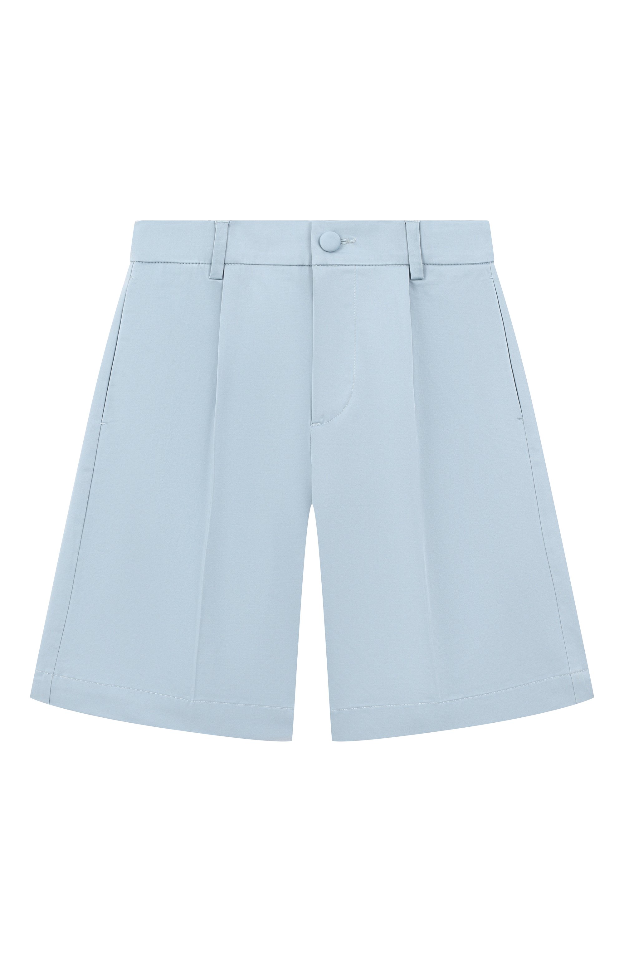 Хлопковые шорты N21 голубого цвета по цене 17300 руб., арт. N210AE/N0466, фото 1 Хлопковые шорты N21, арт. N210AE/N0466, фото 1