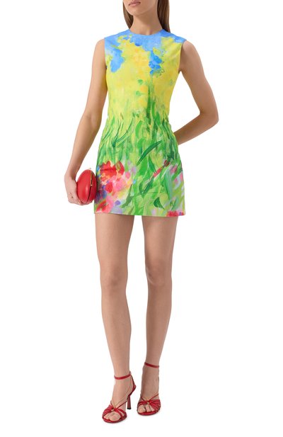 Хлопковое платье MSGM, арт. 3842MDA46 257362/257362, фото 2