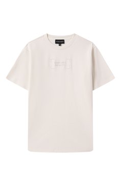 Детского комплект из футболки и шорт EMPORIO ARMANI черно-белого цвета, арт. EB000169/AF13218 | Фото 2 (Рукава: Короткие; Мальчики Кросс-КТ: Костюмы-спорт; Материал внешний: Синтетический материал; Автоматизация состава: Проставлено; Автоматизация ТО: Проставлено; Ростовка одежда: 6 лет | 116 см, 7 лет | 122 см, 8 лет | 128 см, 10 - 11 лет | 140 - 146см, 13 - 15 лет | 158 см, 16 лет | 164 см, 4 года | 104 см, 5 лет | 110 см)