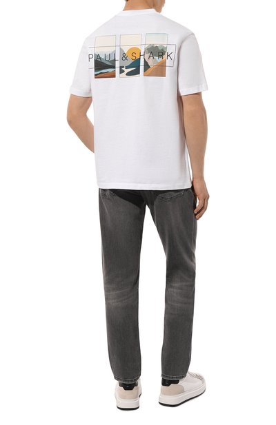 Хлопковая футболка PAUL&SHARK, арт. 14311625, фото 2