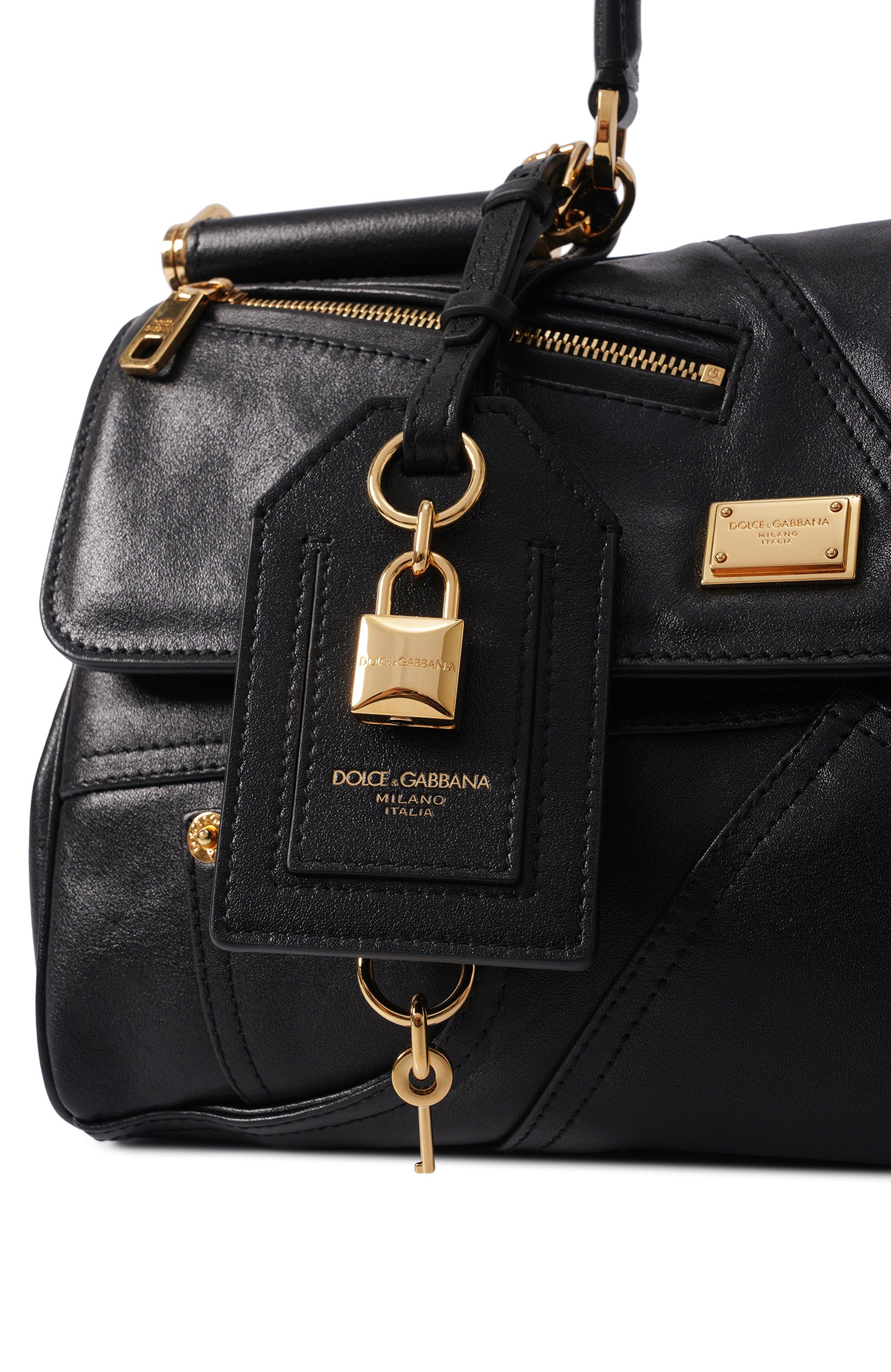 Сумка my sicily DOLCE & GABBANA черного цвета по цене 478000 руб., арт. BB7782/BZ964, фото 6 Сумка my sicily DOLCE & GABBANA, арт. BB7782/BZ964, фото 6