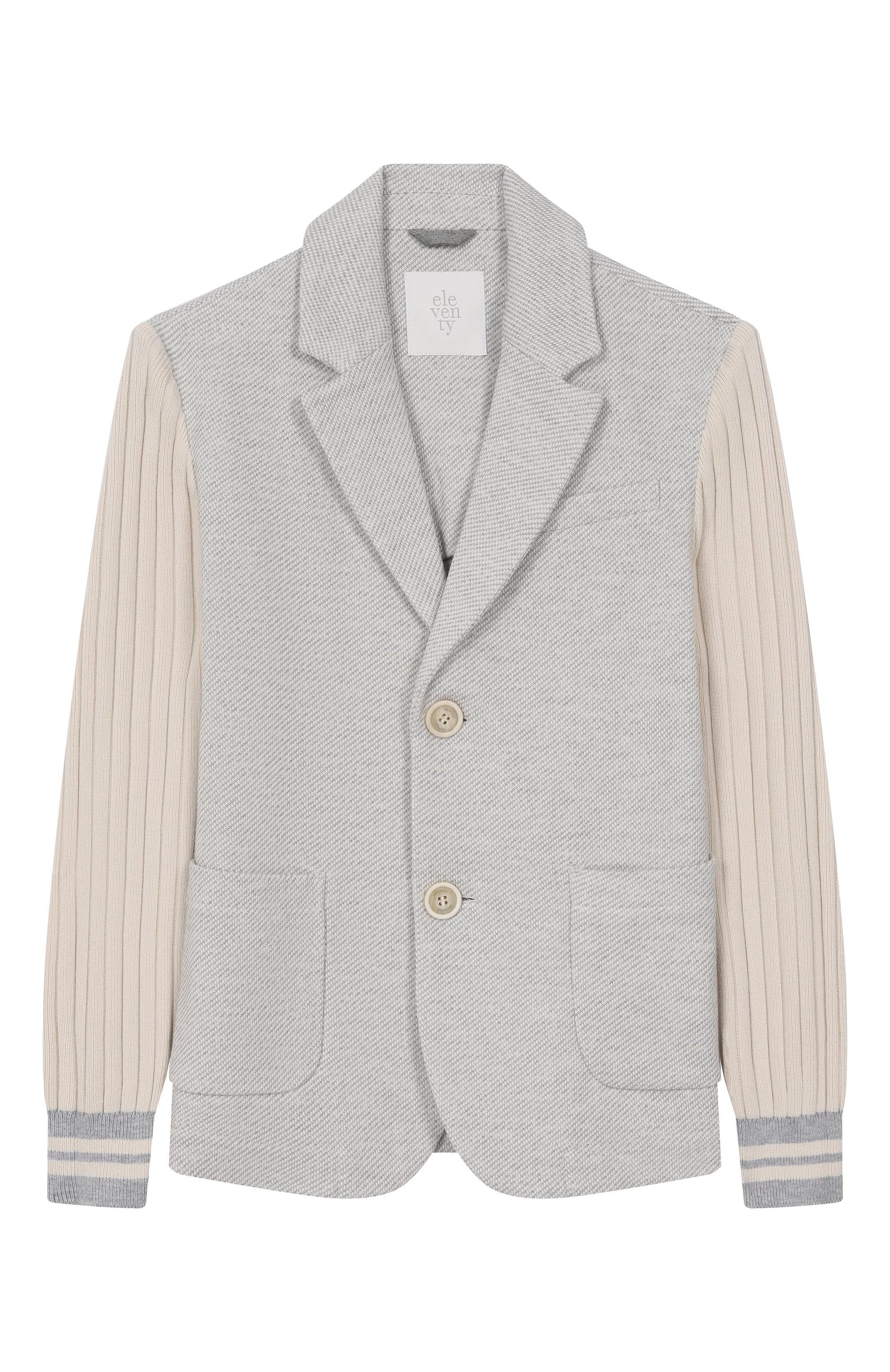 Хлопковый пиджак ELEVENTY, арт. EY2Q34/J0545, фото 1