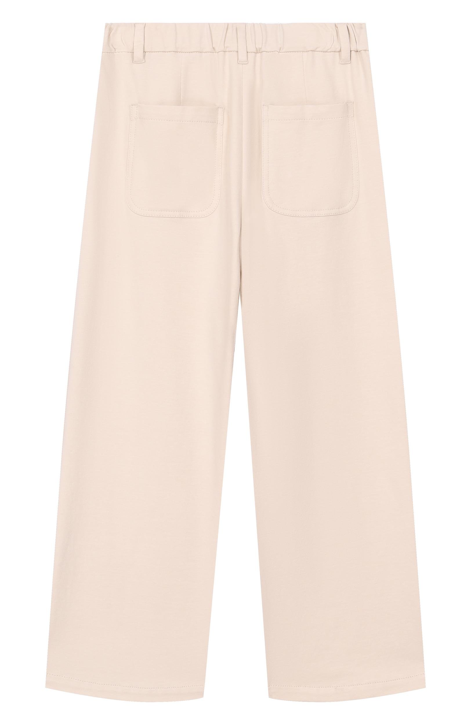 Хлопковые брюки BRUNELLO CUCINELLI, арт. BH827P214A, фото 2