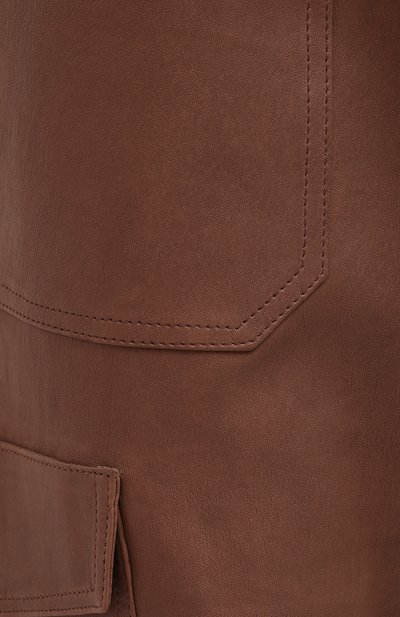 Кожаные джоггеры SPRWMN, арт. BTM-009-L/ARMY PANT J0GGER, фото 5