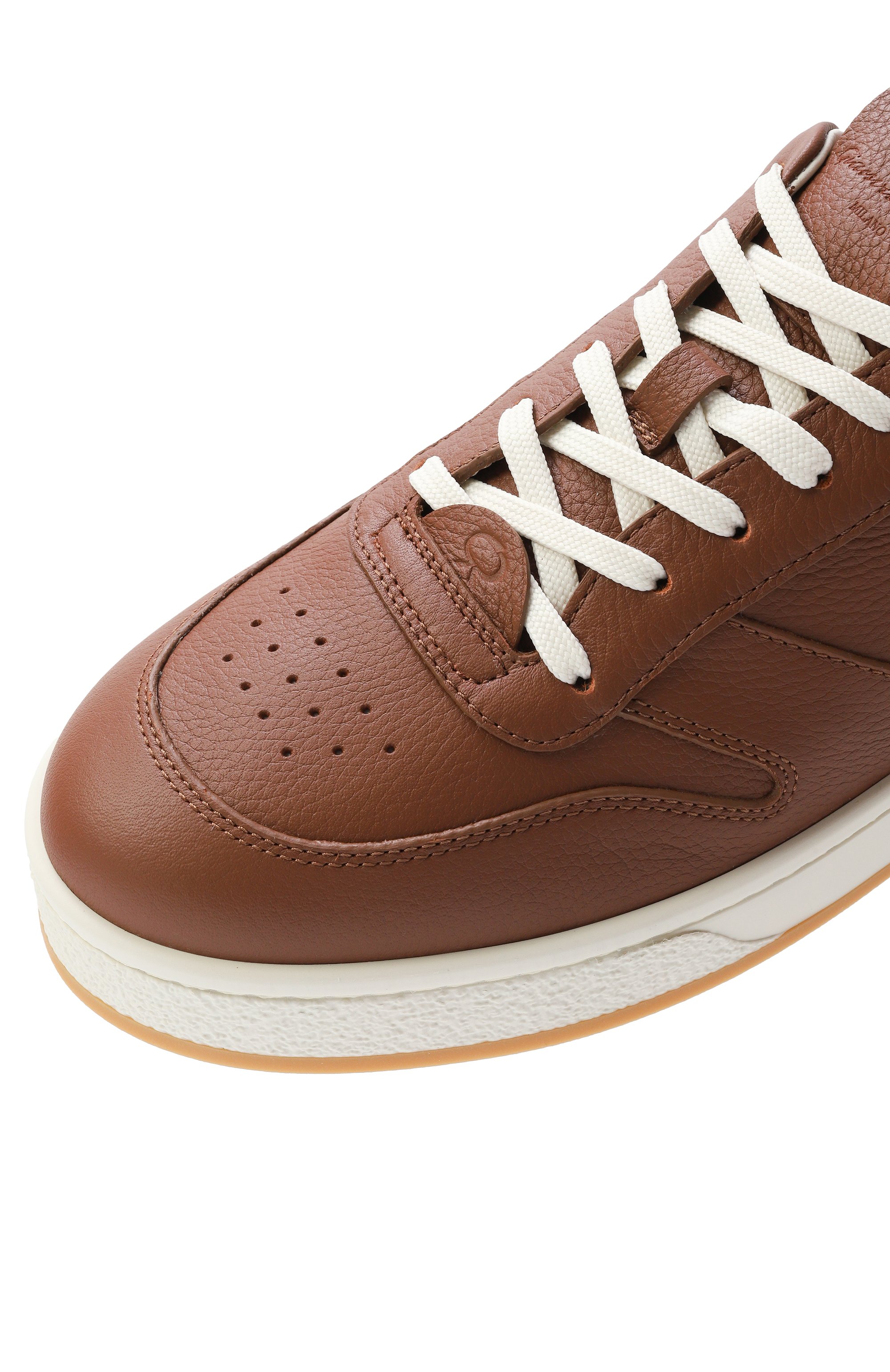 Кожаные кеды slam GIANVITO ROSSI, арт. G25480.W1WMI.FXSHAVA, фото 7