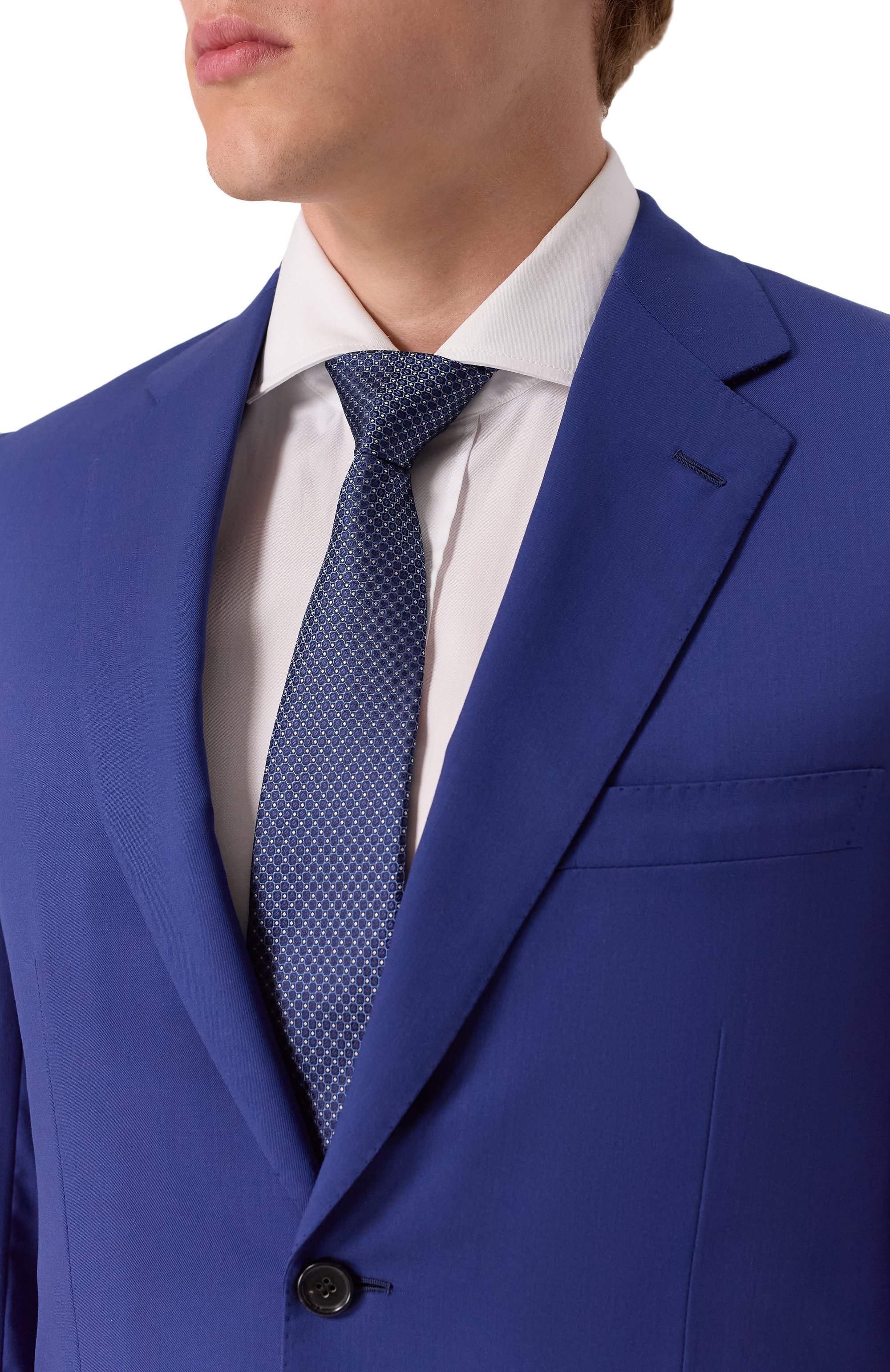 Шелковый галстук CANALI, арт. 18/HJ04335, фото 2