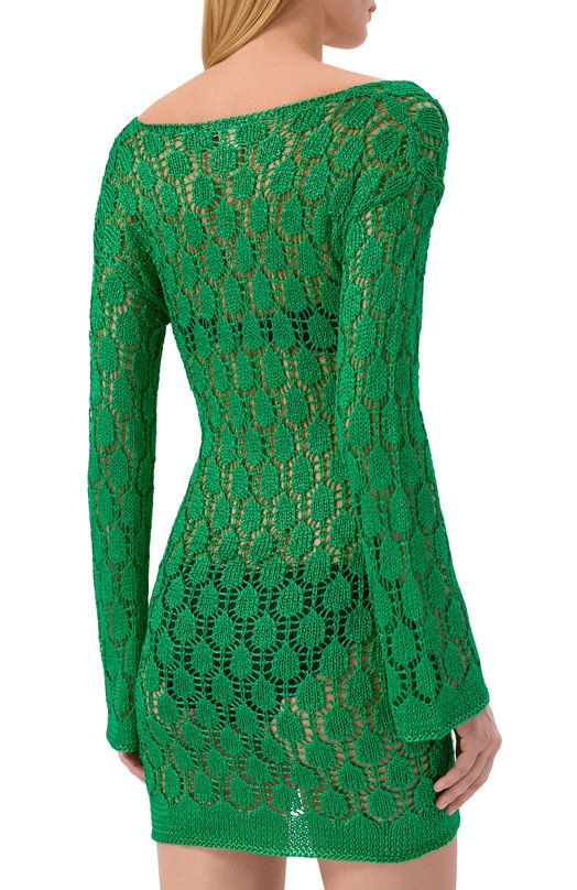 Шелковое платье Paramidonna CR26MDEG-1 Зелёный  CR26MDEG-1 Фото 3