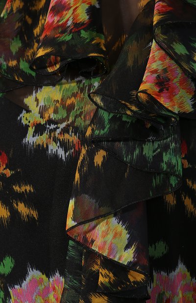 Платье с принтом MSGM разноцветного цвета по цене 107500 руб., арт. 2743MDA20 195707, фото 5 Платье с принтом MSGM, арт. 2743MDA20 195707, фото 5