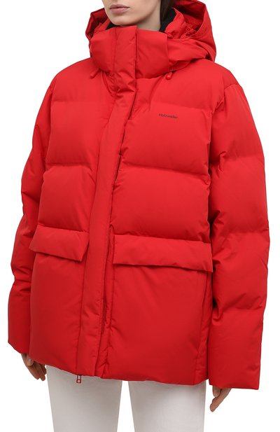 Пуховик HOLZWEILER красного цвета по цене 59950 руб., арт. 12756/BESSEGGEN D0WN JACKET, фото 3 Пуховик HOLZWEILER, арт. 12756/BESSEGGEN D0WN JACKET, фото 3