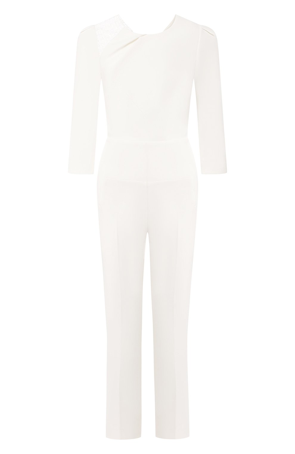 Комбинезон ROLAND MOURET белого цвета по цене 159500 руб., арт. PS20/S0847/F0382, фото 1 Комбинезон ROLAND MOURET, арт. PS20/S0847/F0382, фото 1