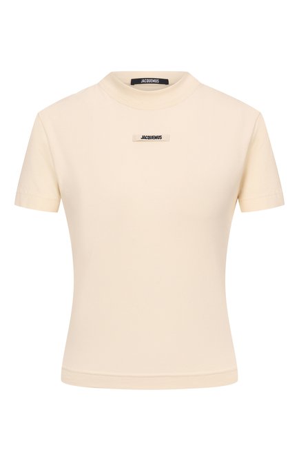 Женская хлопковая футболка JACQUEMUS, арт. 24ETSW00133AJ0/0124