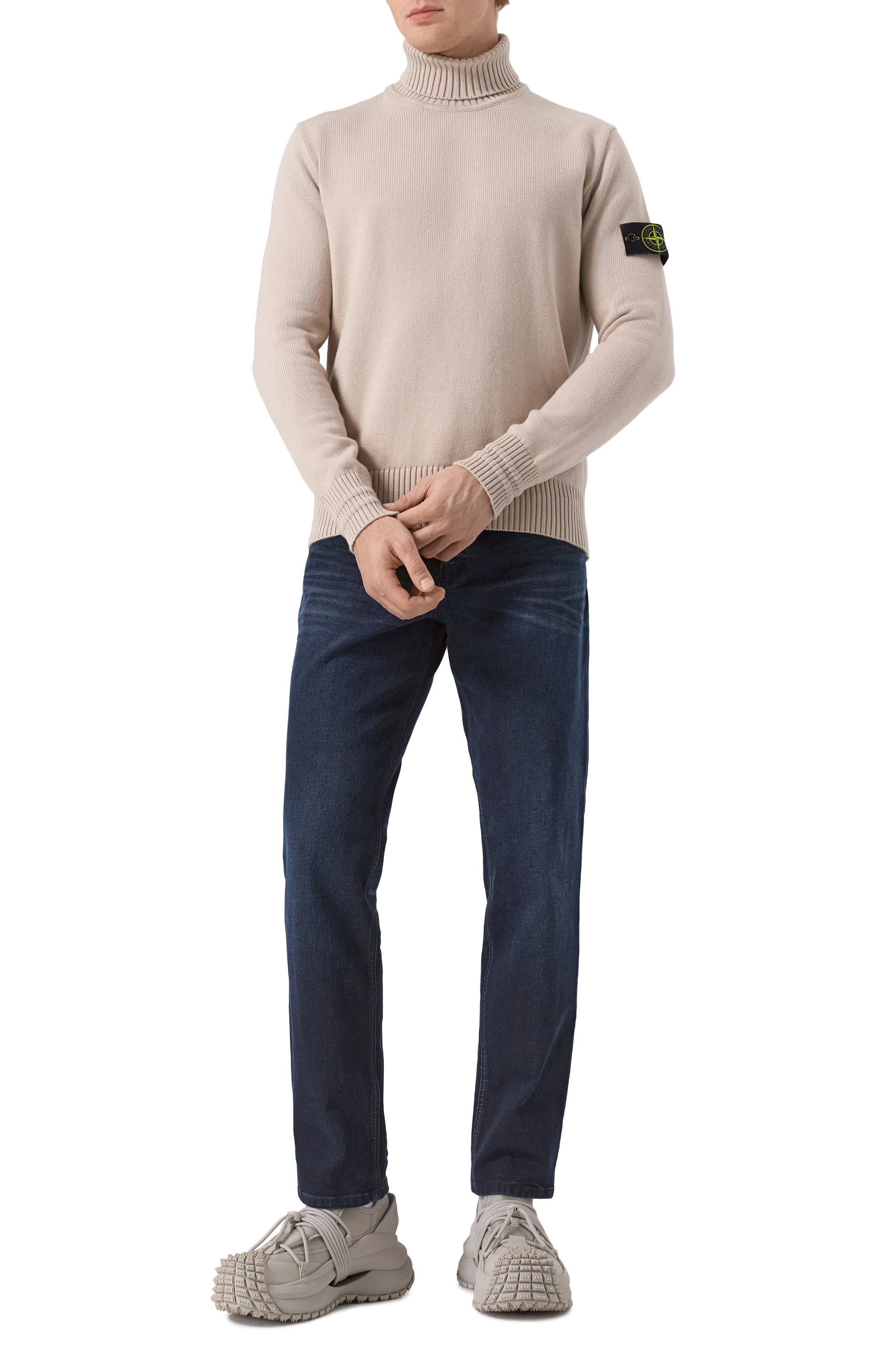 Текстильные кроссовки EMPORIO ARMANI, арт. X4X653/XR083, фото 2