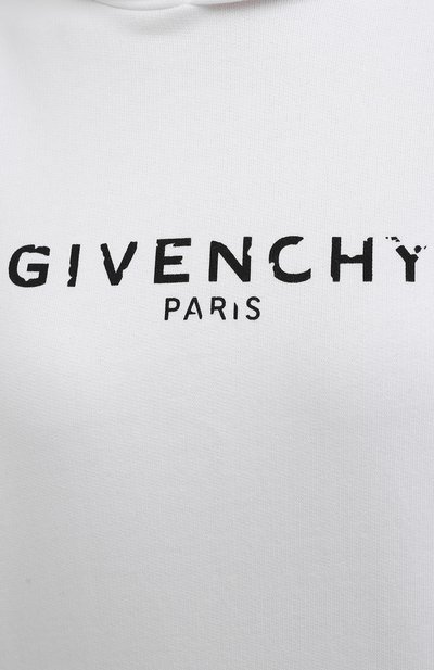 Хлопковое худи GIVENCHY, арт. BWJ01C3Z0Y, фото 5