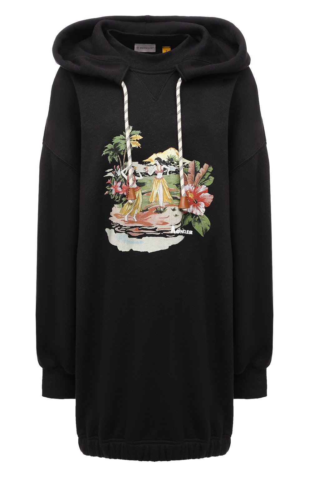 Хлопковое худи 8 moncler palm angels MONCLER GENIUS, арт. G2-09L-8G000-15-899IA, фото 1